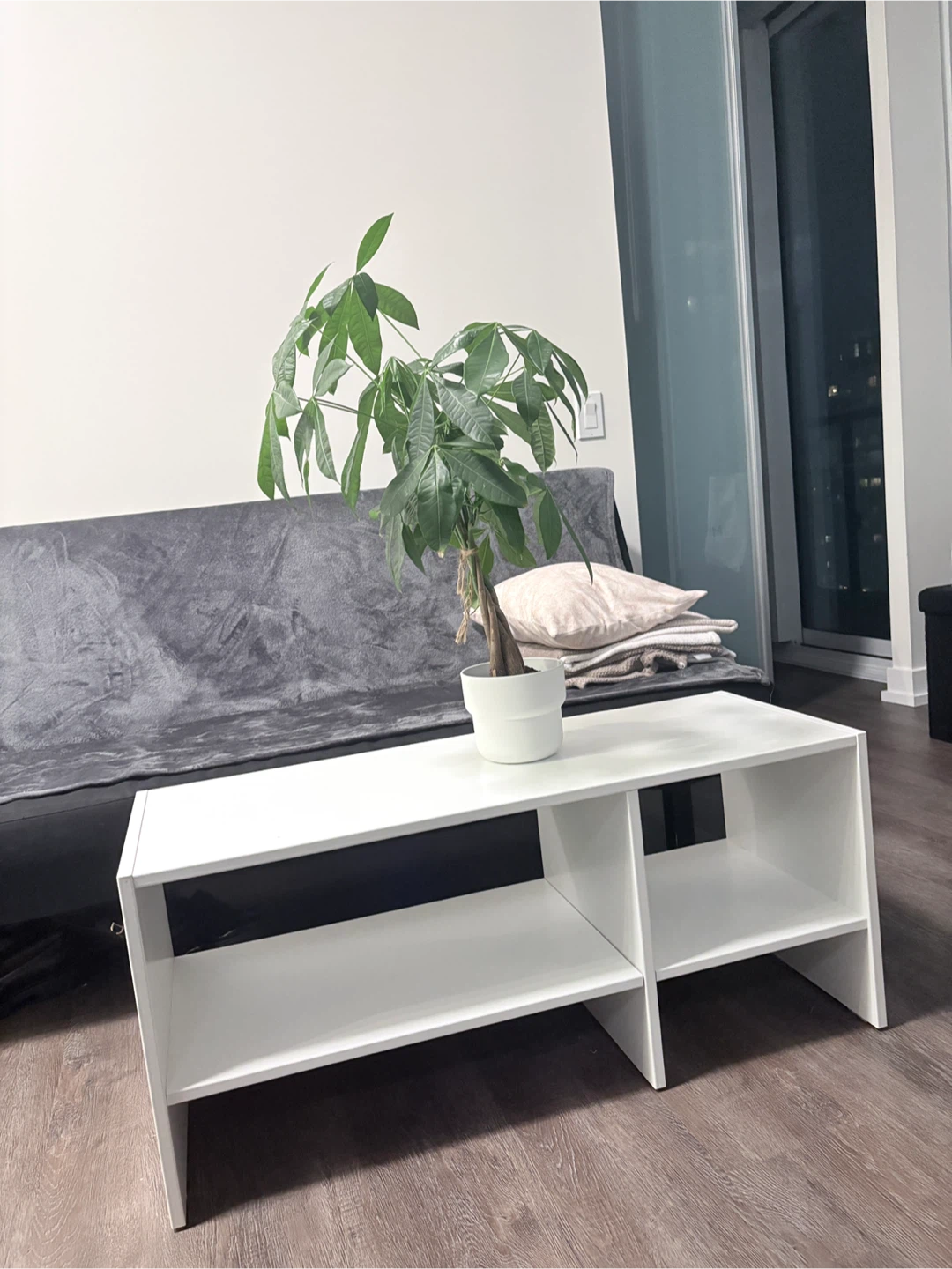 IKEA BAGGEBO TV Bench, White - photo 2