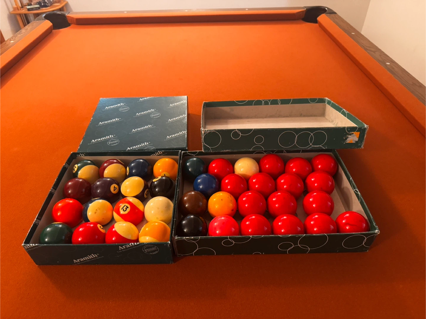 Pool table 3 pcs Italian Slate & accessories. - photo 5