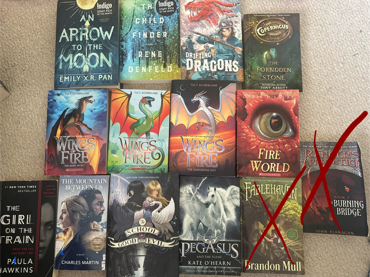 Collection of Fantasy & Adventure Books