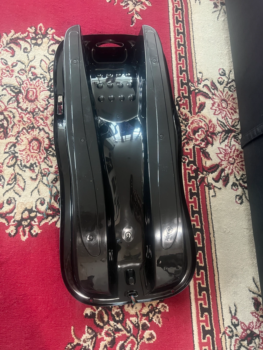 Hurley Black Plastic Toboggan Sled - photo 3