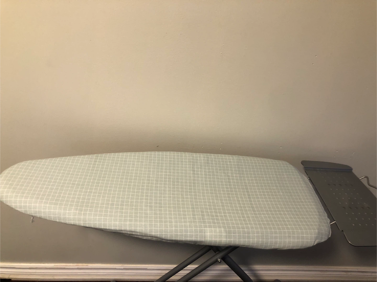 Ironing Board with Checked Cover