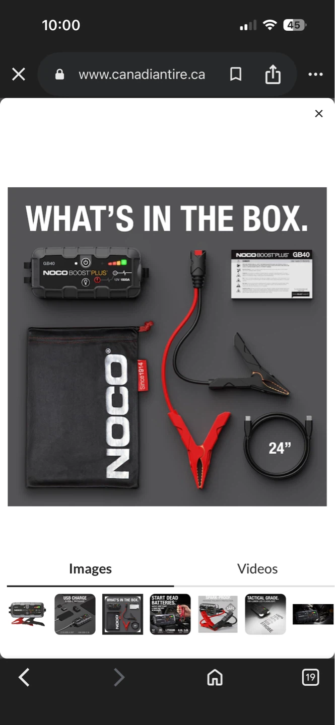 NOCO GB40 Boost Plus Jump Starter - photo 3