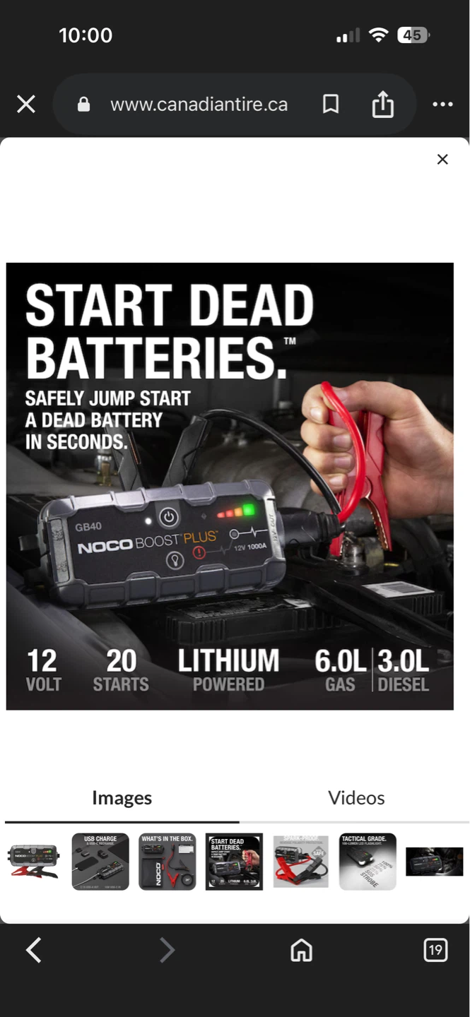 NOCO GB40 Boost Plus Jump Starter - photo 4