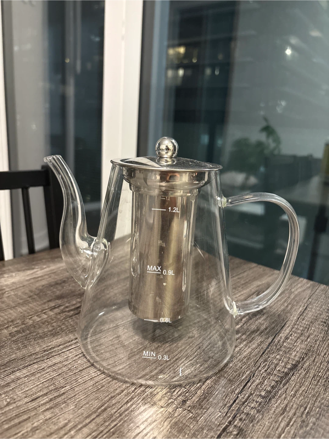 Glass Teapot with Infuser