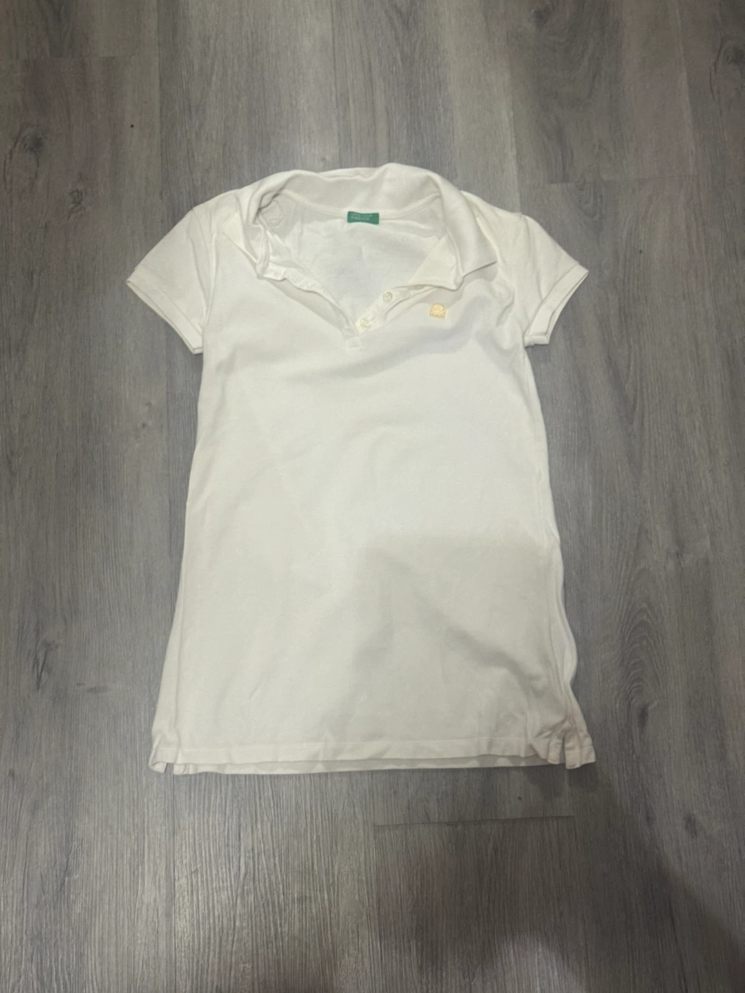 United Colors of Benetton White Polo Shirt