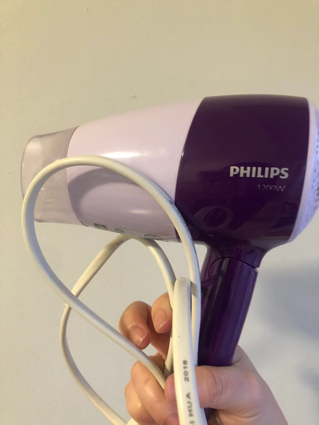 Philips 1200W Hair Dryer - Purple/White - photo 3