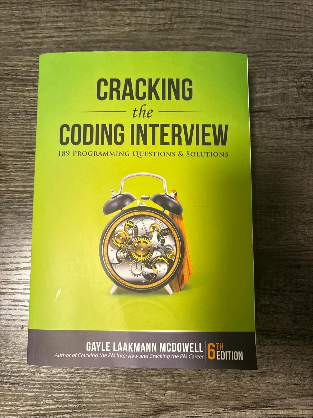 Cracking the Coding Interview 6th Edition Book