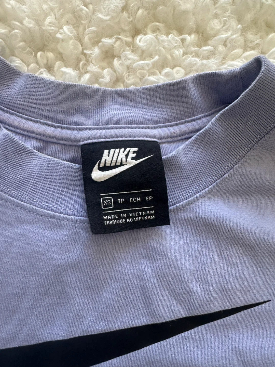 Nike Lilac Cropped T-Shirt XS - photo 2