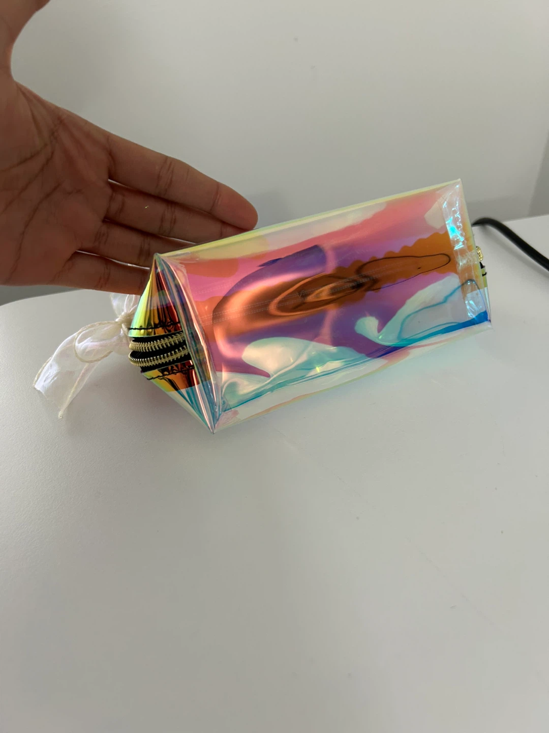 Iridescent Cosmetic Bag - photo 2