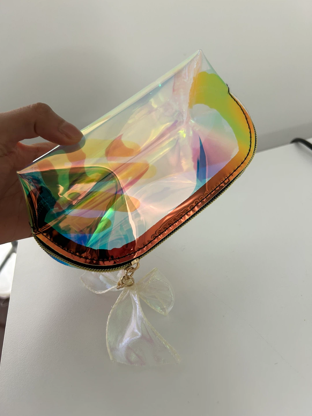 Iridescent Cosmetic Bag - photo 3
