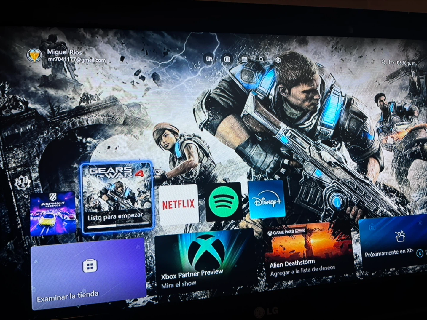 Xbox One Console with 3 Games