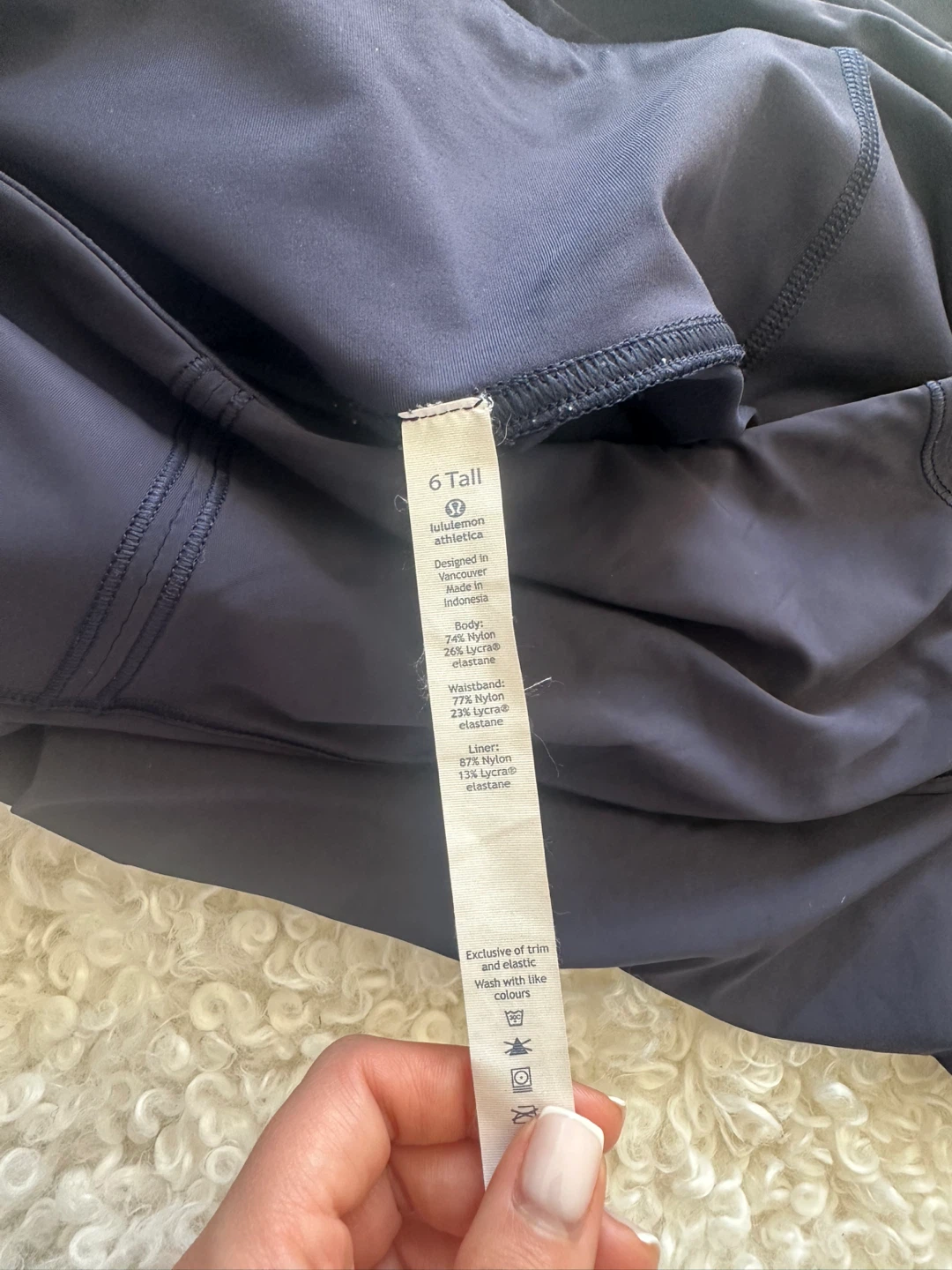 Lululemon Athletica Navy Blue Tennis Skirt - photo 4