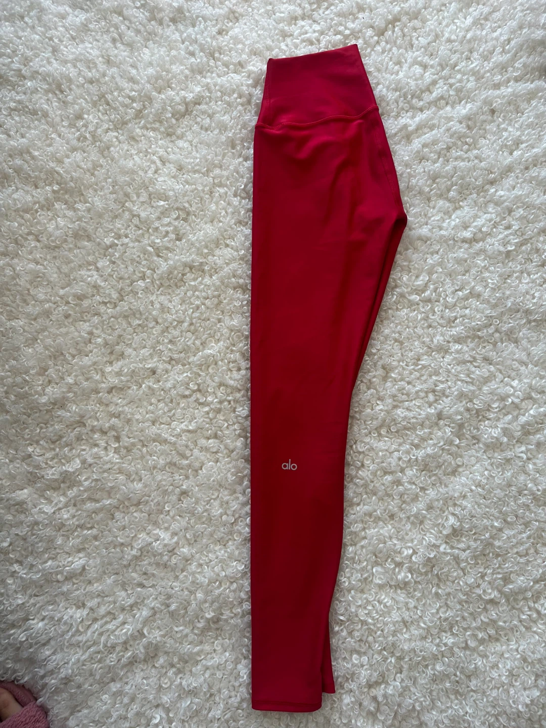 Alo Yoga Red Leggings Size S