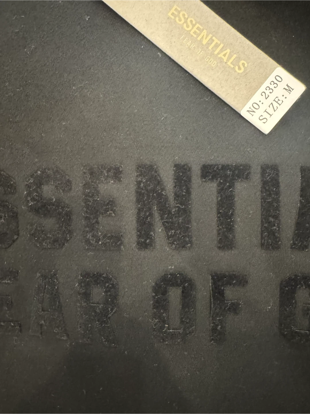 Fear of God Essentials Black Hoodie Size Medium - photo 5