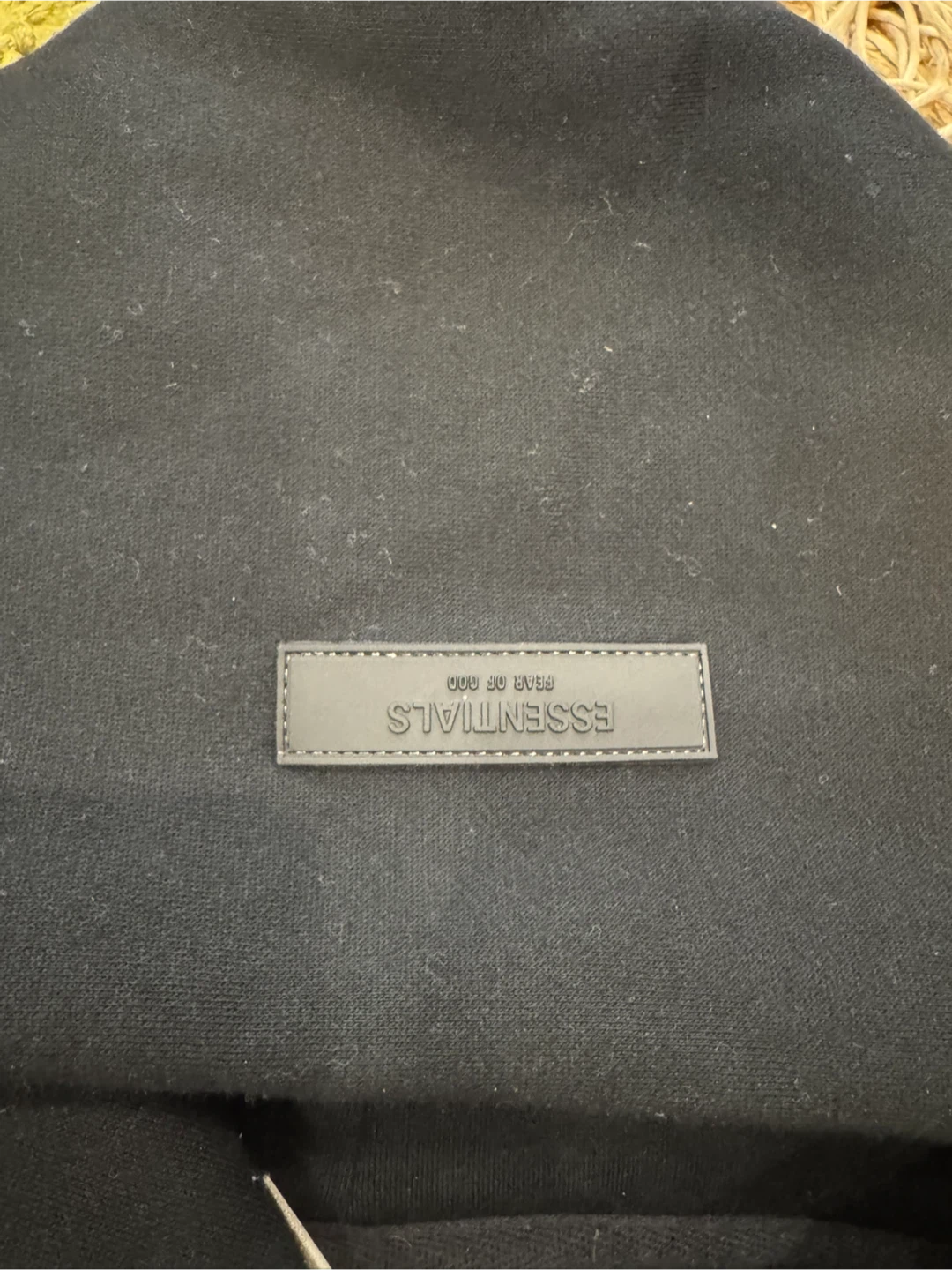 Fear of God Essentials Black Hoodie Size Medium - photo 4