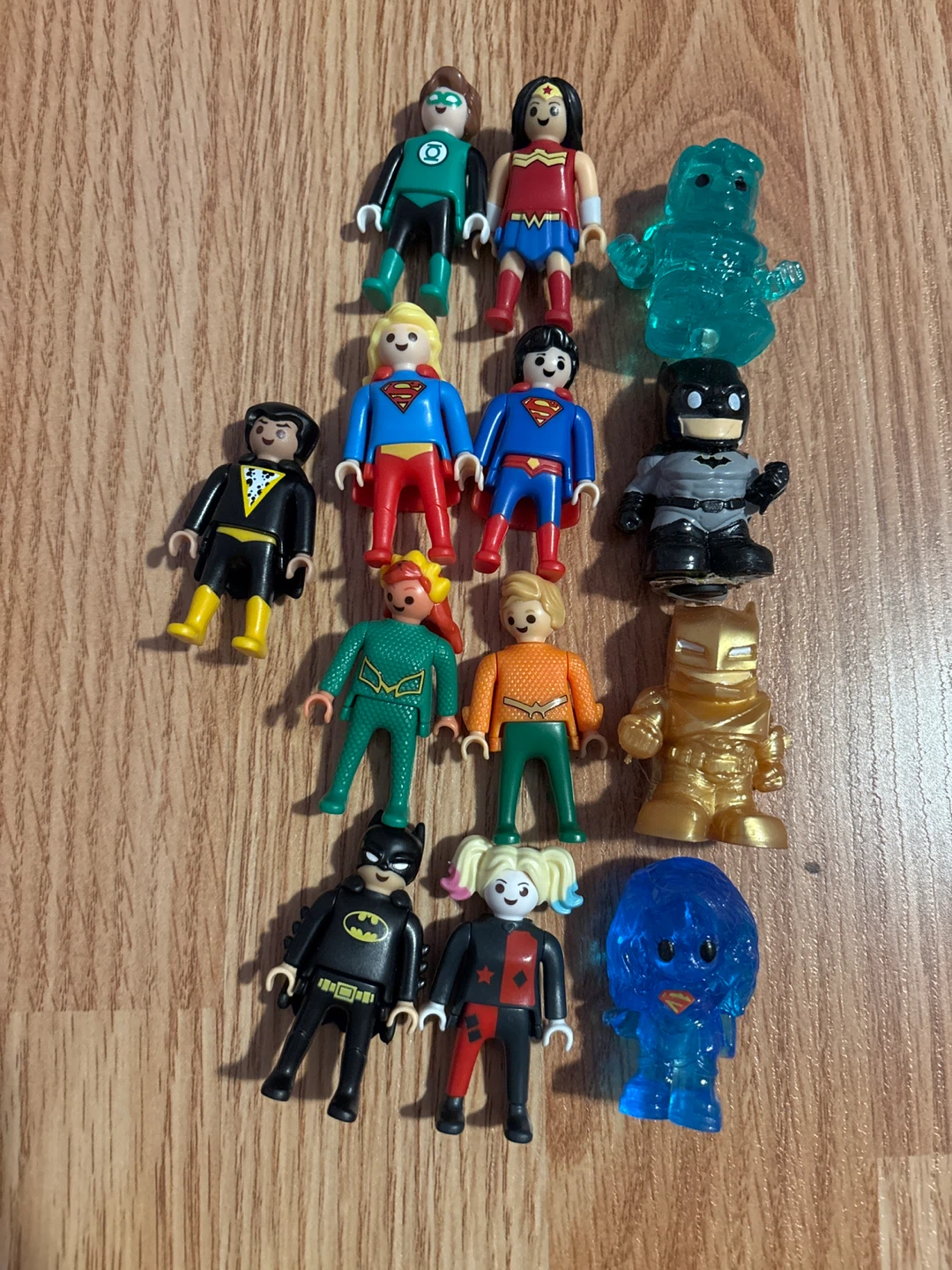 Dc superhero toy lot