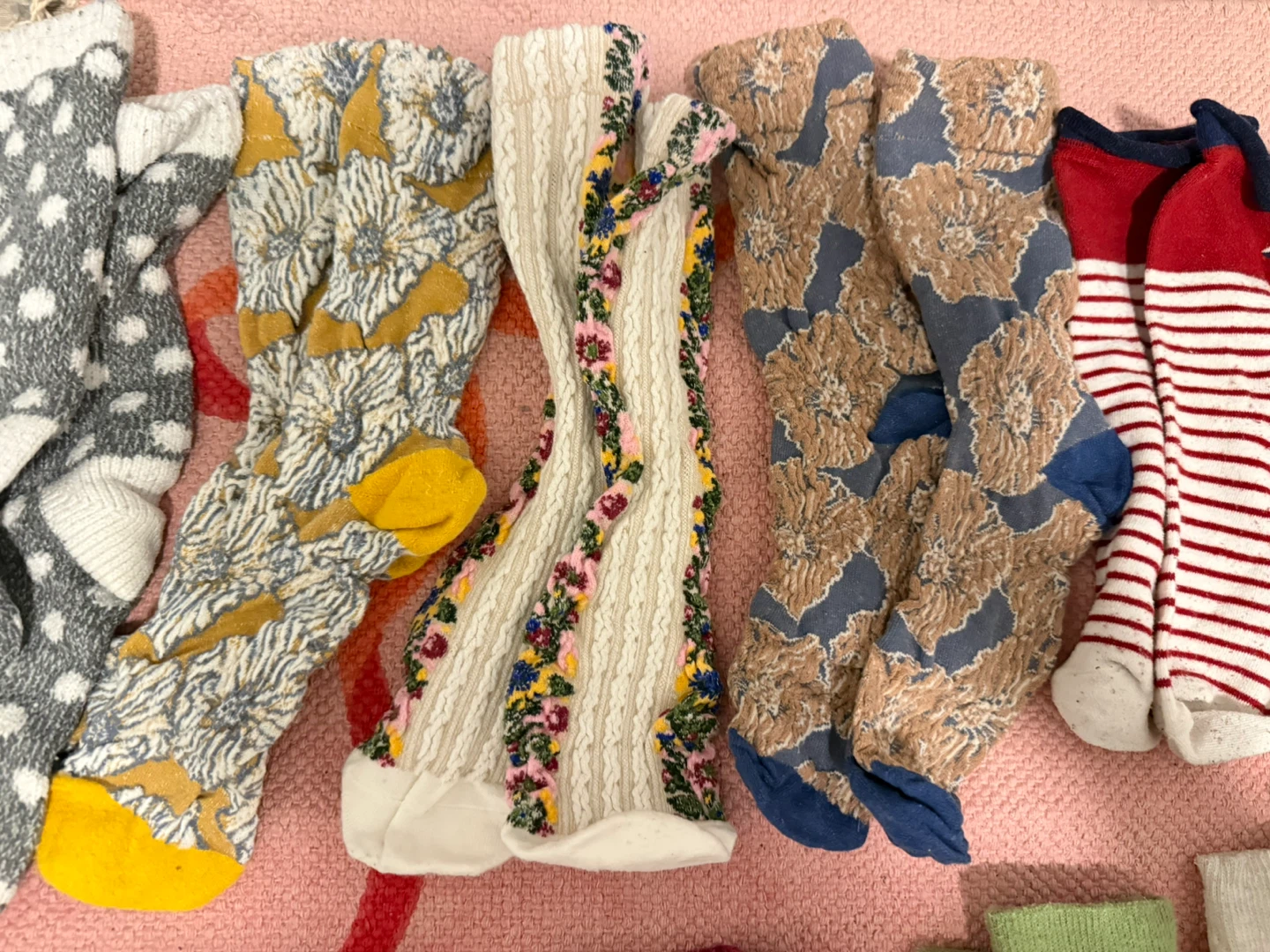 Assorted Women's Socks - Various Patterns and Styles - photo 2