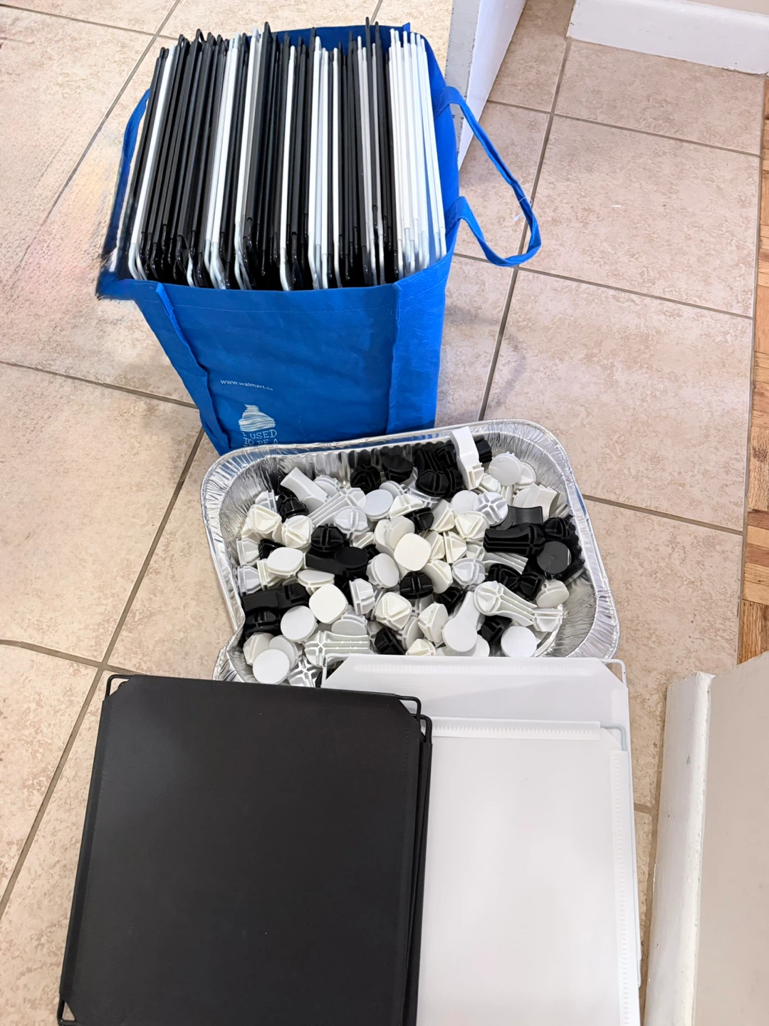 Modular Cube Storage Organizer - Black and White - photo 5