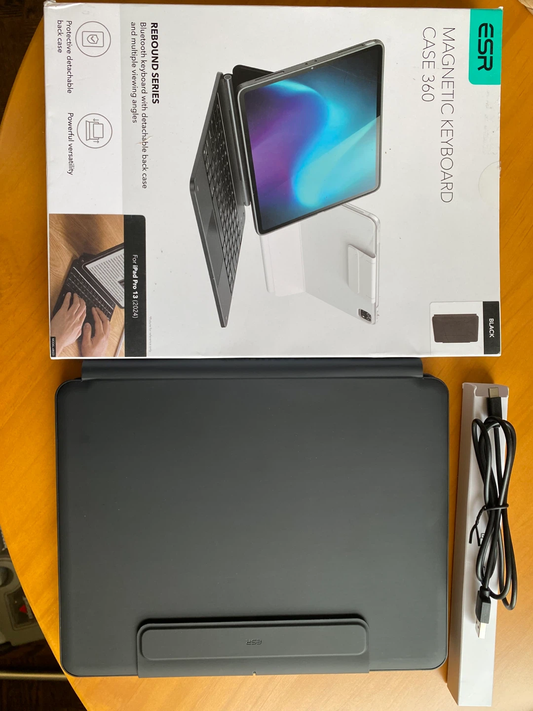 ESR Magnetic Keyboard case 360 for iPad Pro 13 inch (M4 and M5) - photo 2