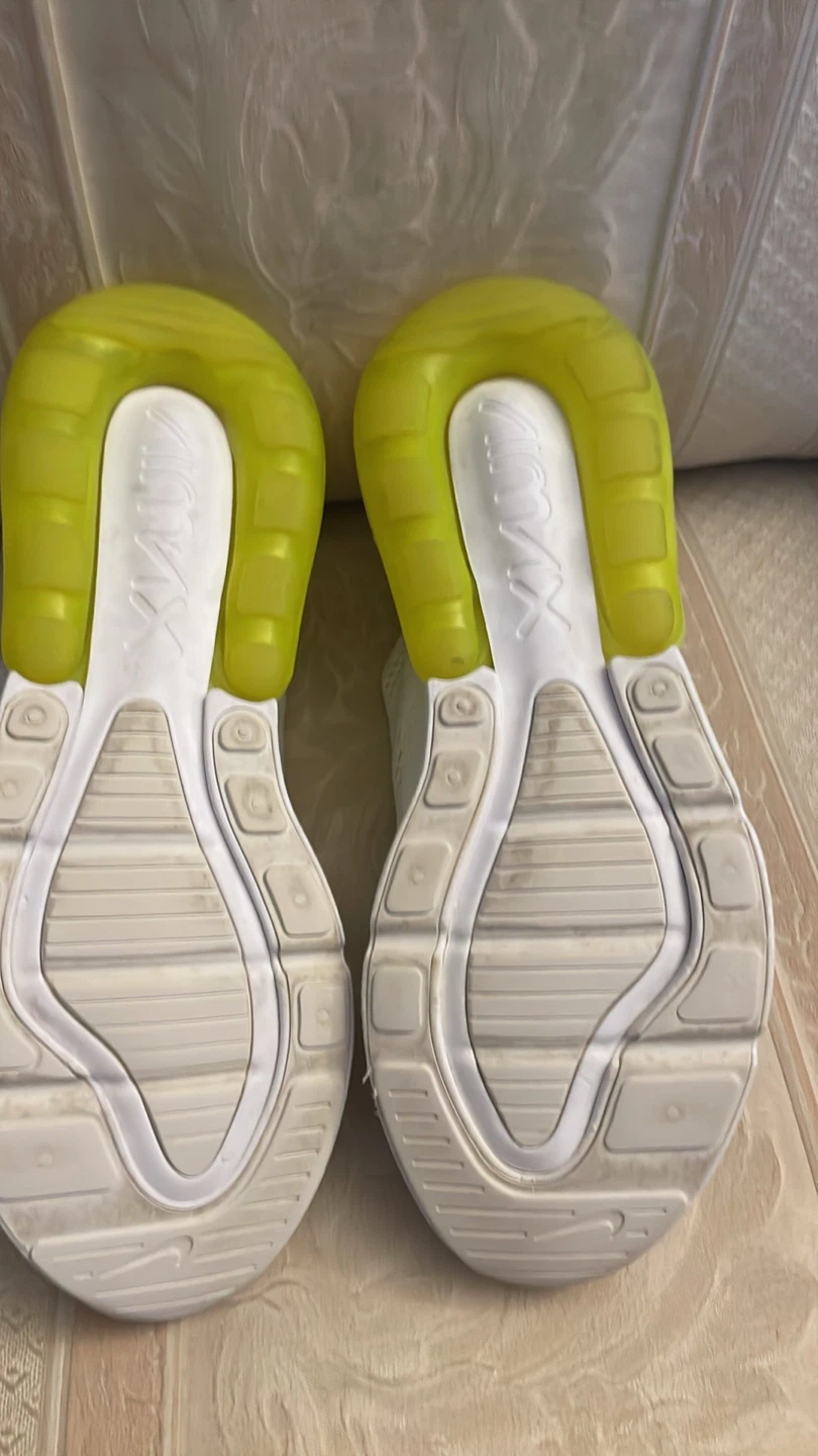 Nike Air Max 270 White Volt Shoes 🥕🥕🥕 - photo 5