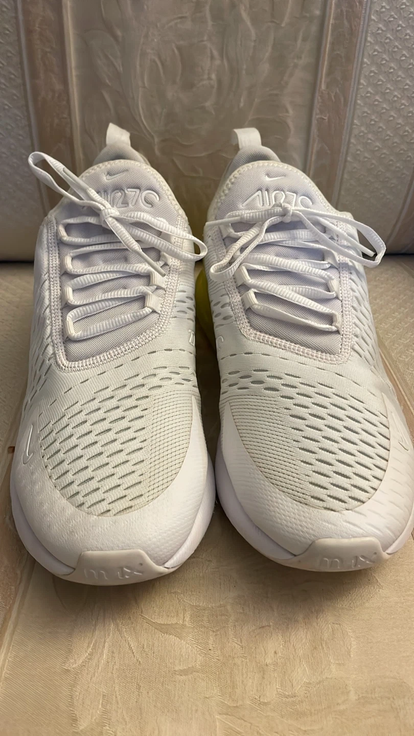 Nike Air Max 270 White Volt Shoes 🥕🥕🥕 - photo 4