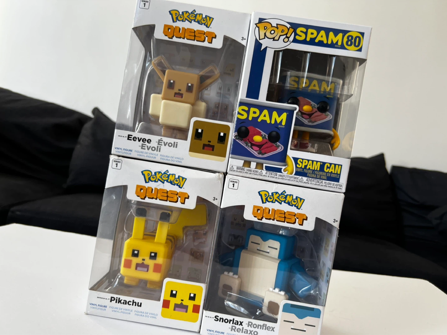 Funko Pop! Pokemon Quest Vinyl Figures & SPAM Funko Pop!