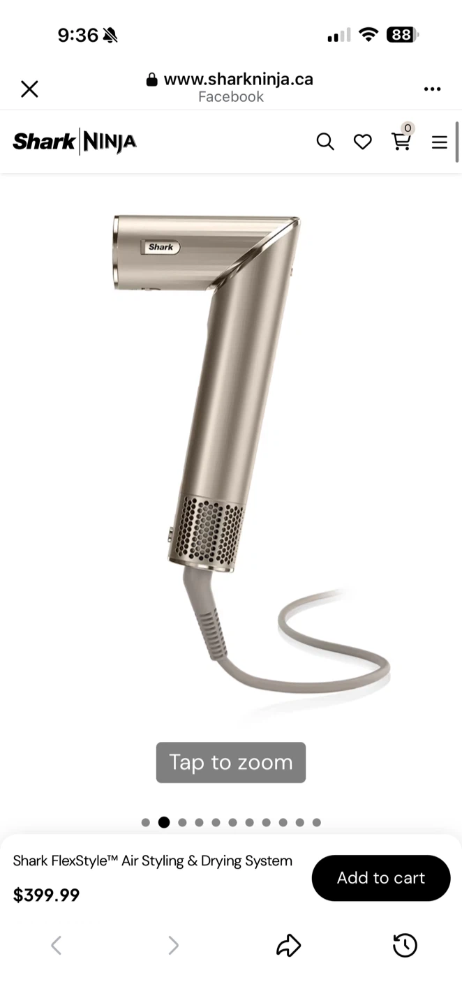 Shark FlexStyle Air Styling & Drying System - photo 4