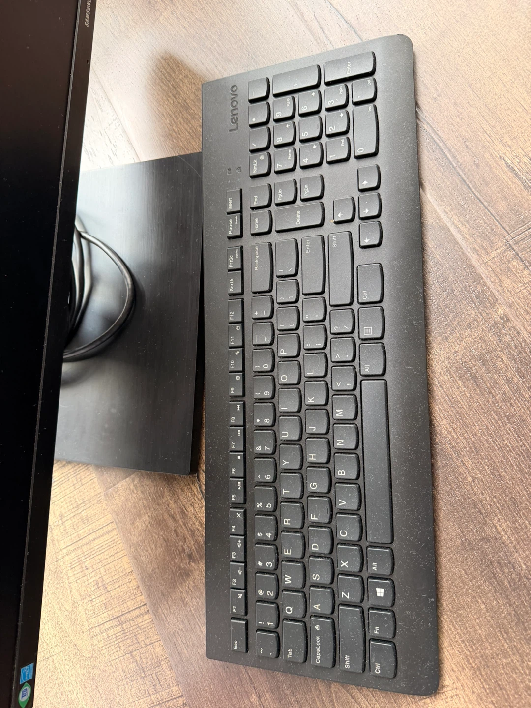 Samsung 24” Monitor with Lenovo Keyboard - photo 3