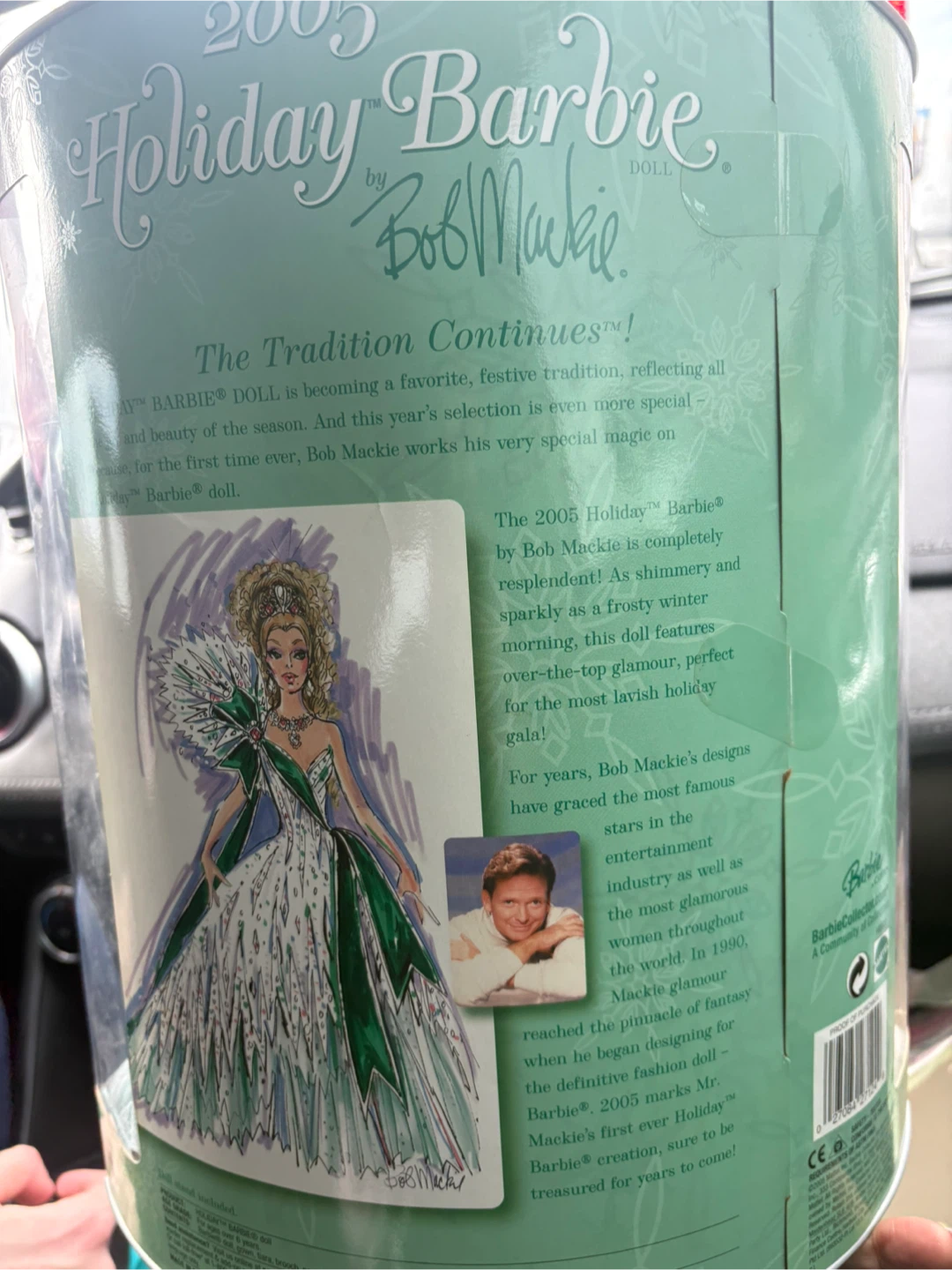 2005 Holiday Barbie by Bob Mackie Doll - photo 2