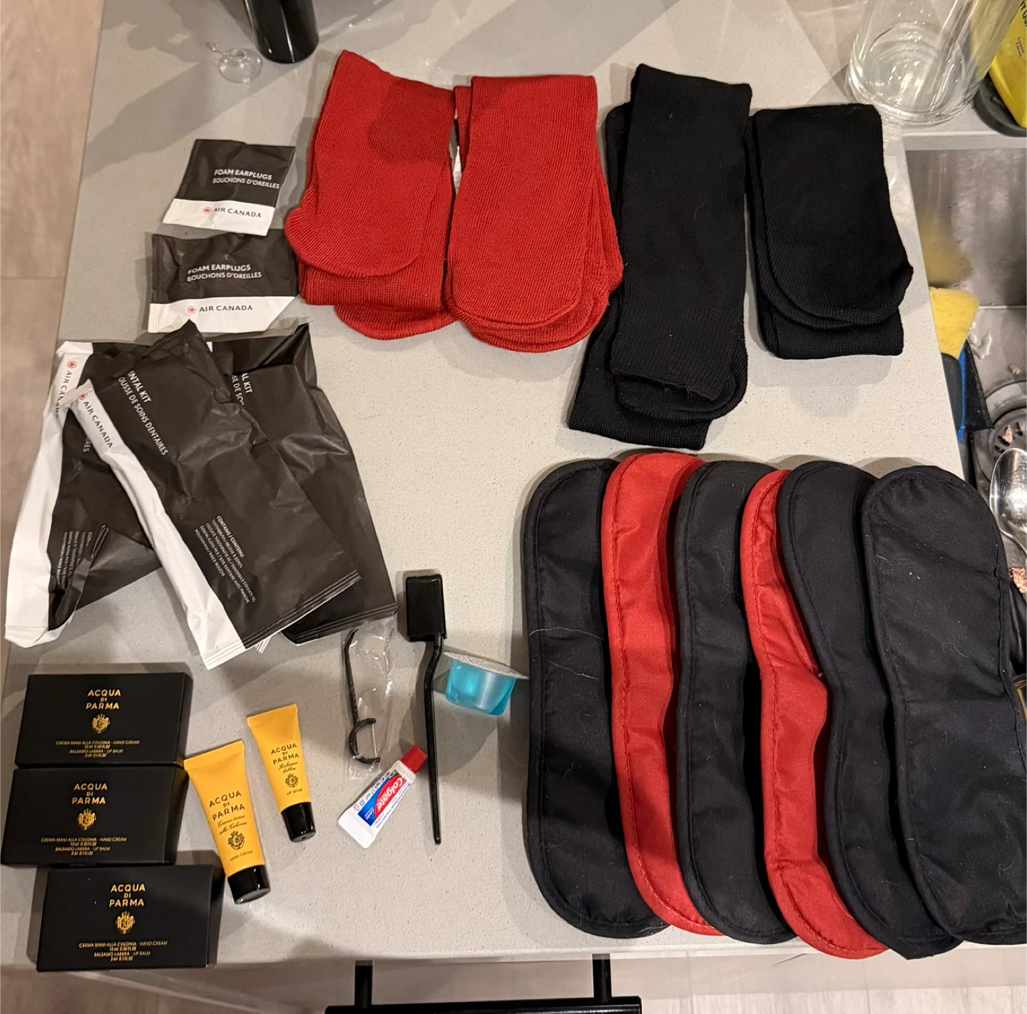 *FREE* Air Canada Acqua di Parma Kits & Comfort Items
