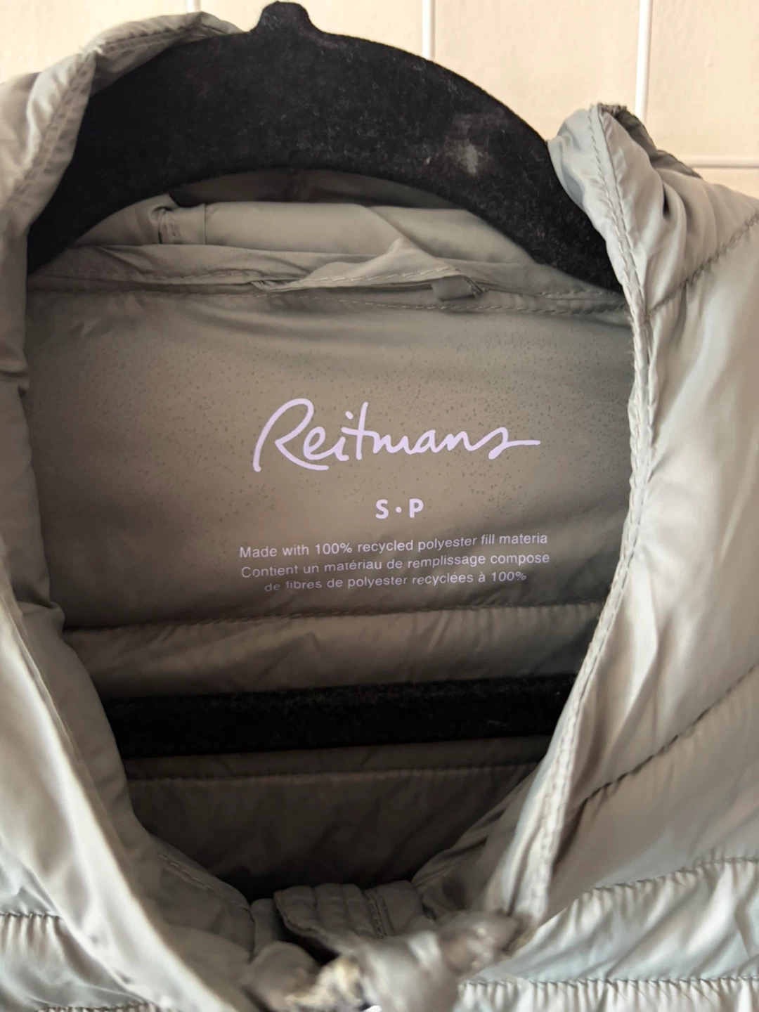 Reitmans Green Puffer Jacket, Size S - photo 3
