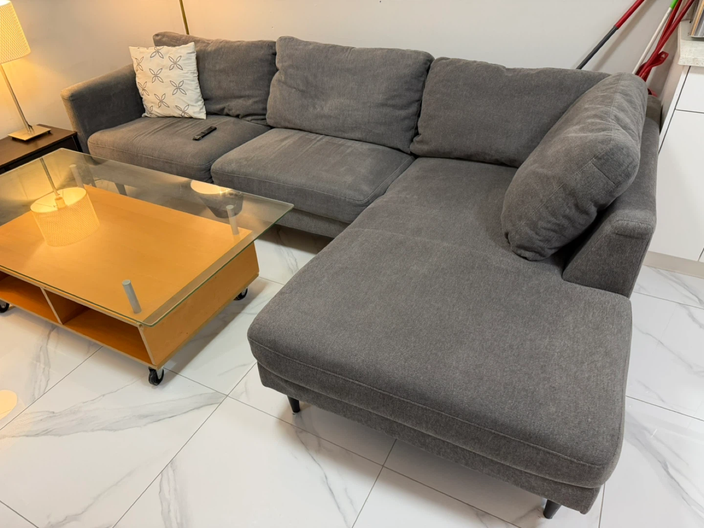 Grey Sectional Sofa