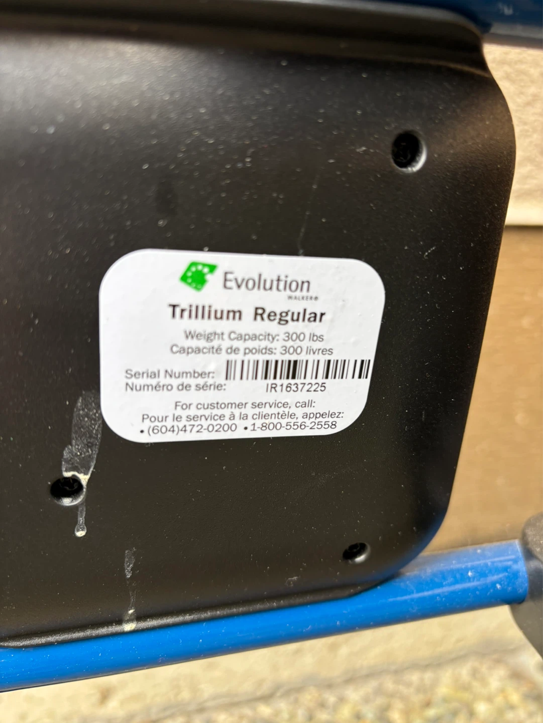 Evolution Trillium Regular Walker with Seat - photo 5