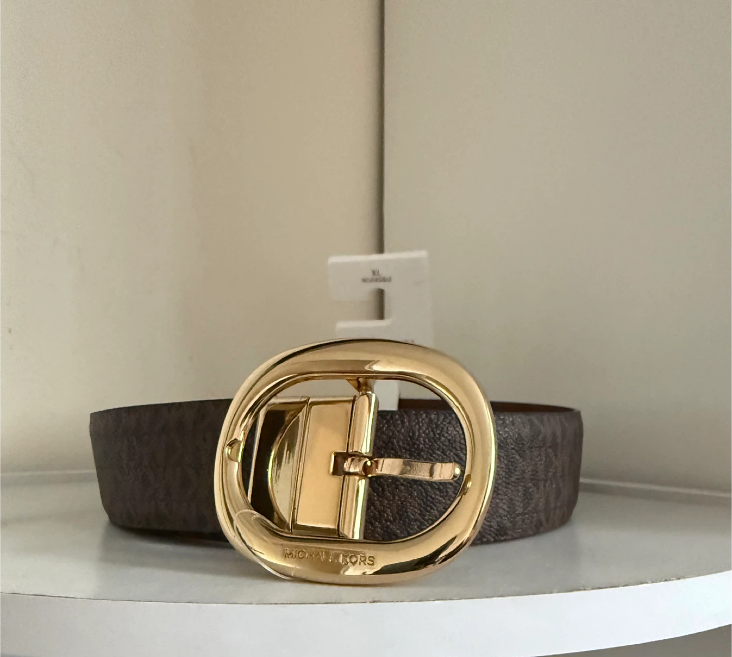 Michael Kors Reversible Belt with Gold Buckle - XL - photo 3
