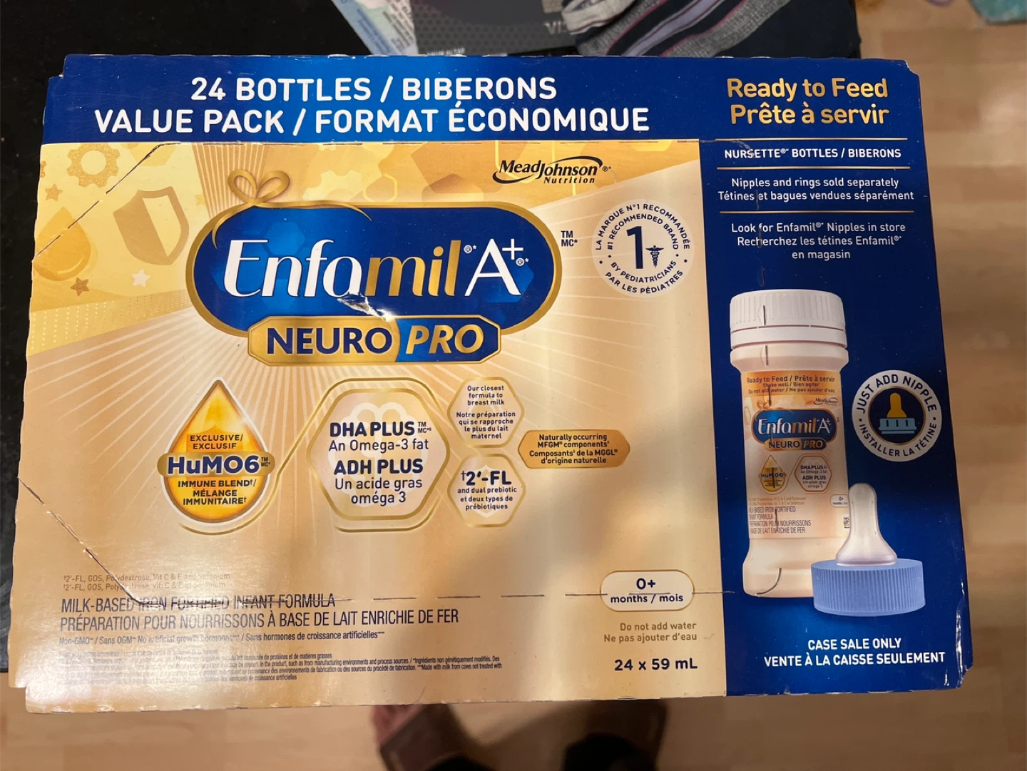 Enfamil A+ Neuro Pro Infant Formula 24x59mL+20$ similac coupons