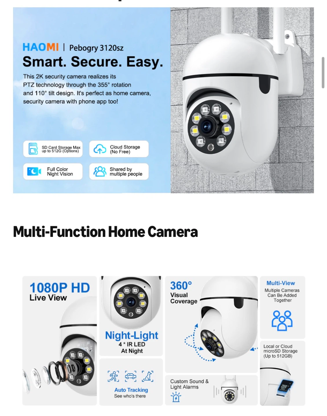 Instavision Security Camera