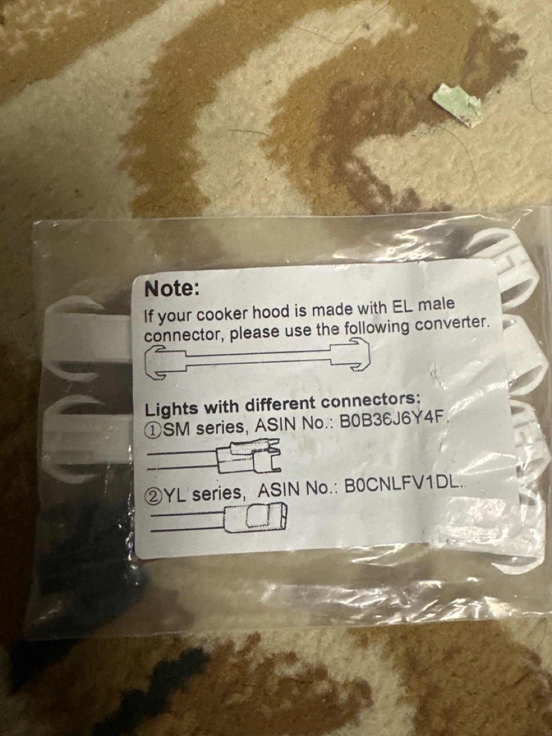 Cooker Hood Light Connectors 4-pack - photo 2