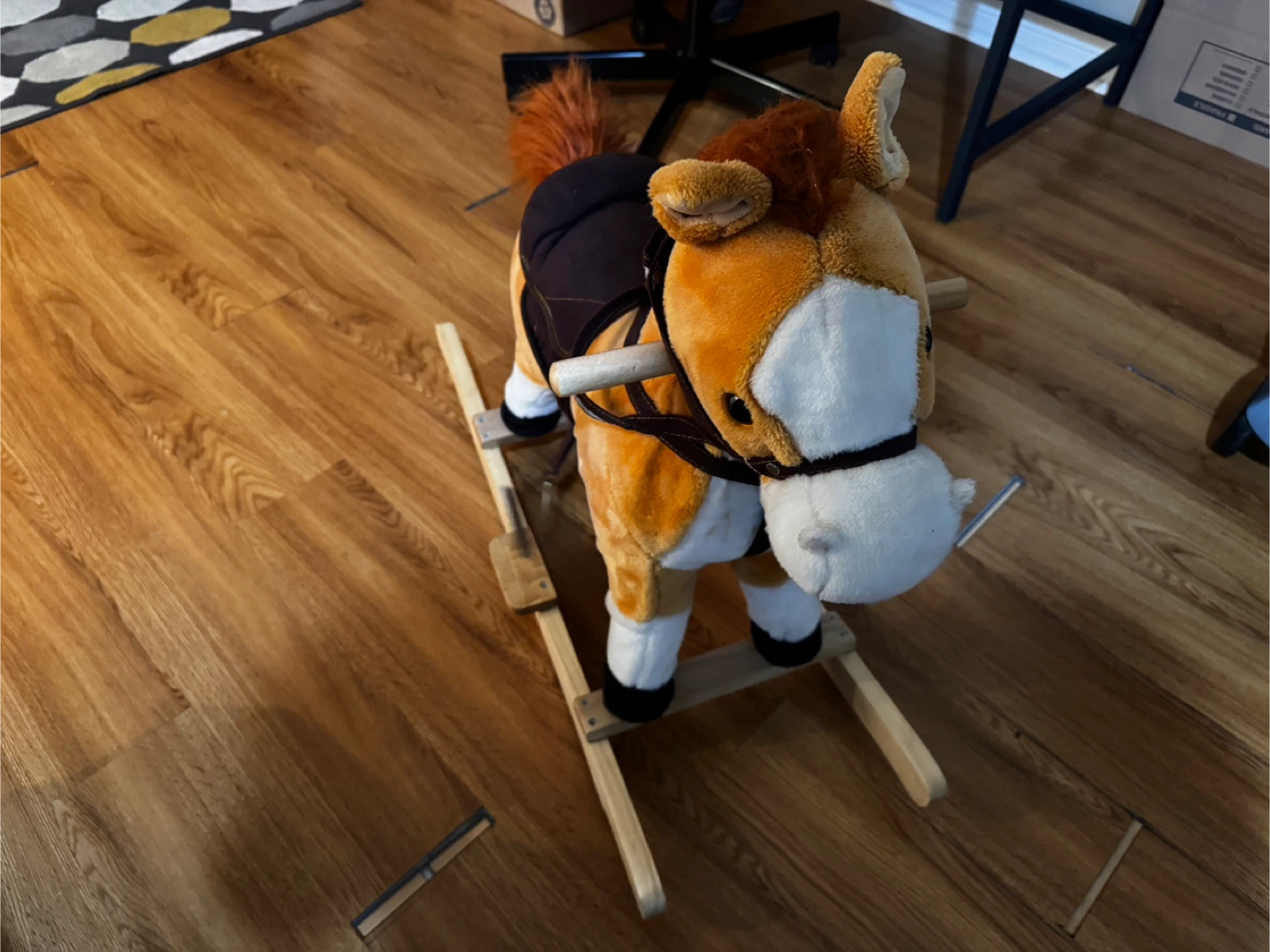 Plush Rocking Horse Toy - photo 2