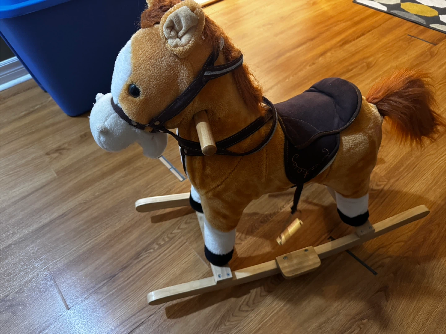 Plush Rocking Horse Toy