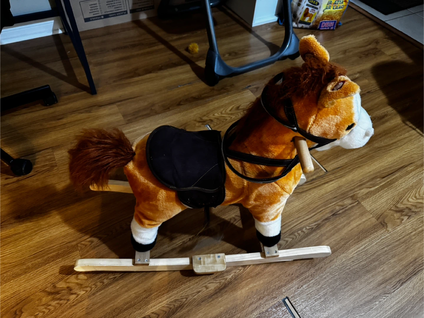 Plush Rocking Horse Toy - photo 3