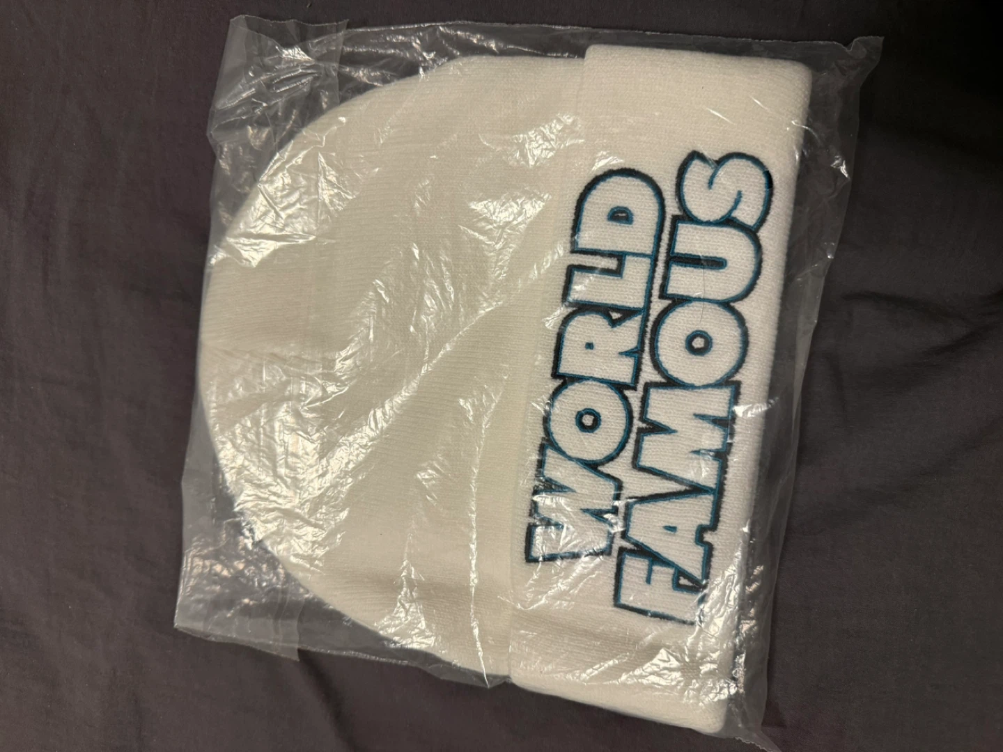 Supreme World Famous Beanie White - photo 2