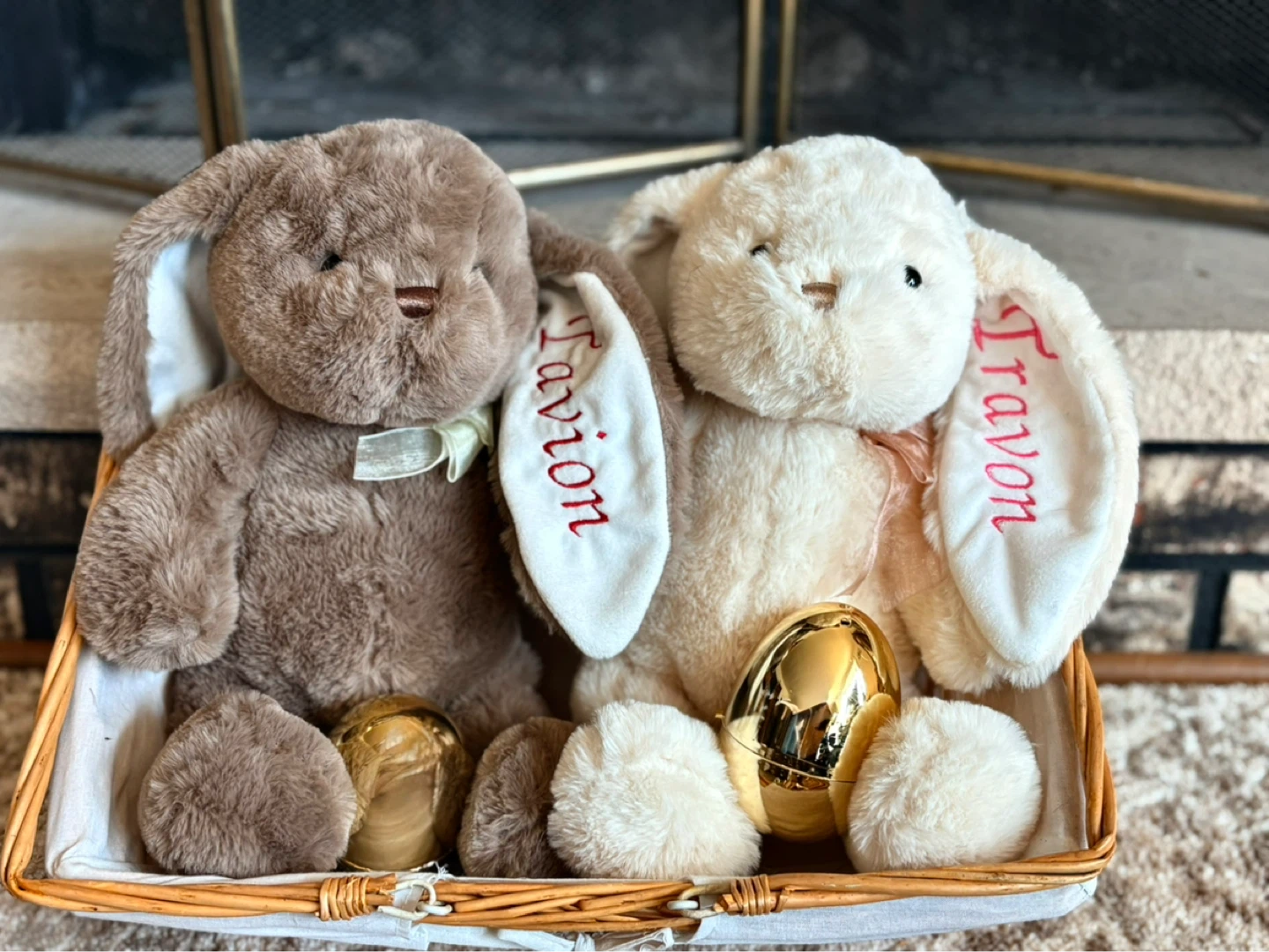 Personalized Easter Bunny Plush Toy - photo 2