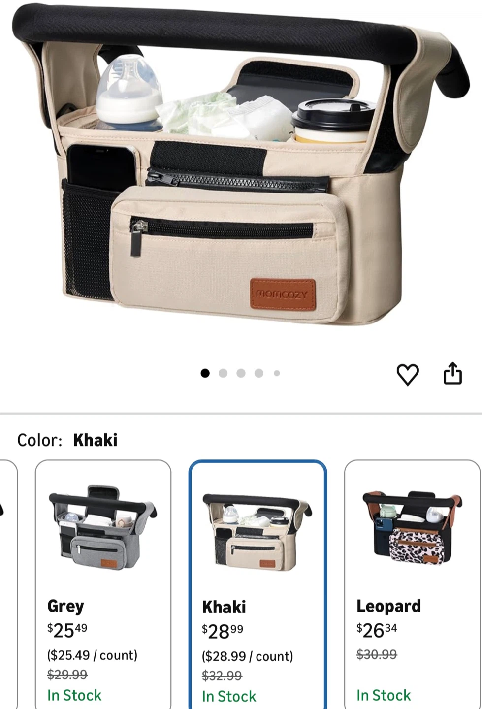 Momcozy Universal Stroller Organizer - photo 2
