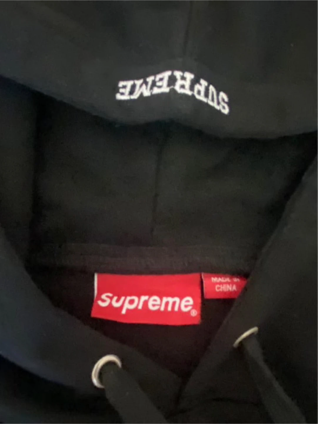Supreme Black Hoodie - photo 2