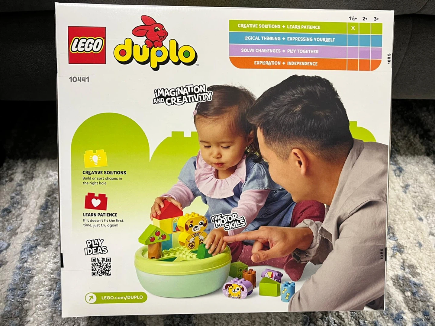 🥕BNIB🥕 LEGO DUPLO 10441 Shape Sorter Puppy House Toy - photo 3