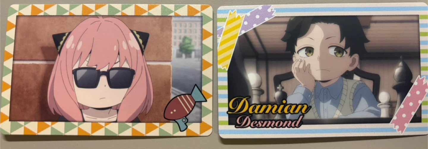 Spy x Family Snap Cards