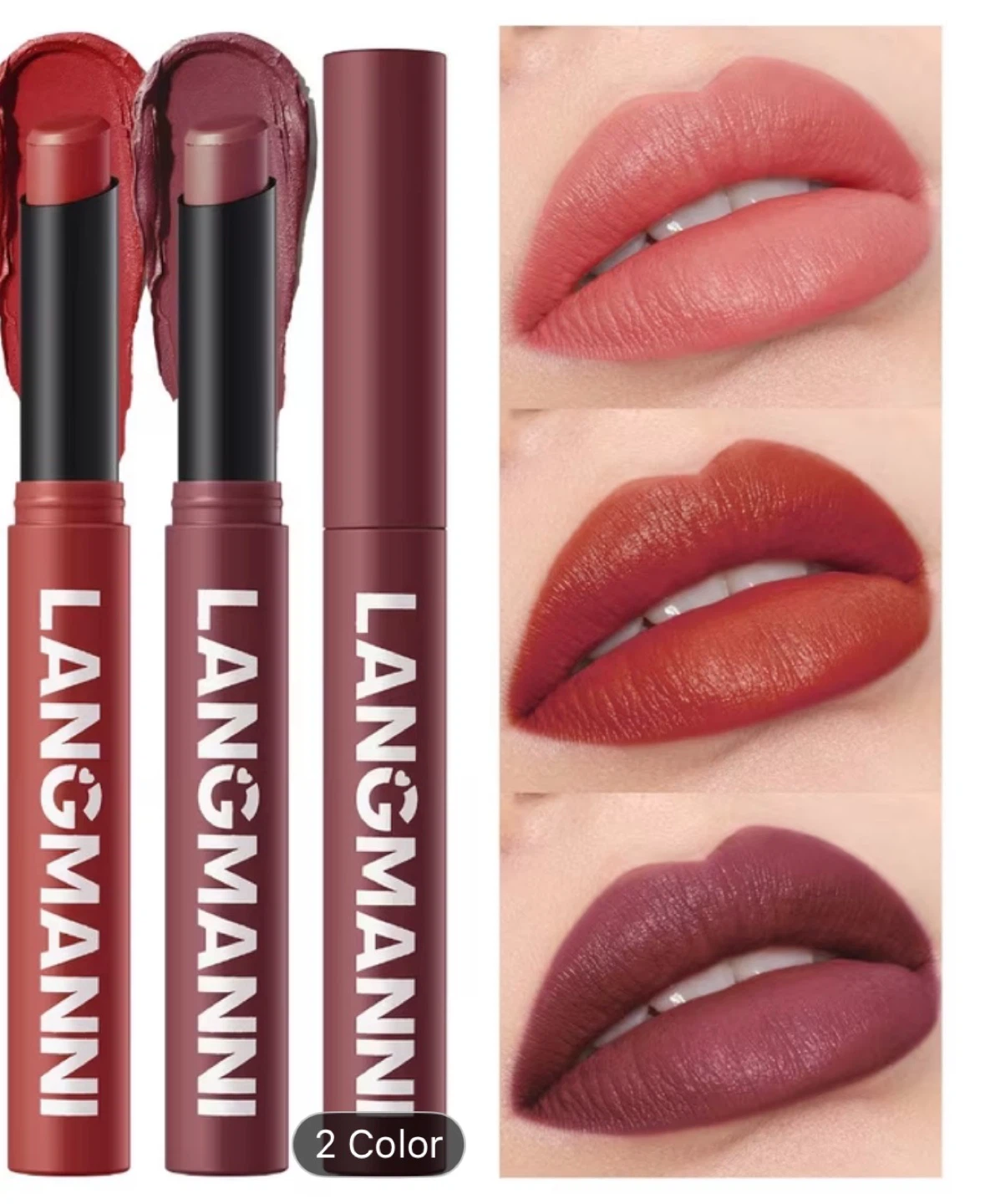 Set of 6 Matte Lipstick, brand new - photo 2