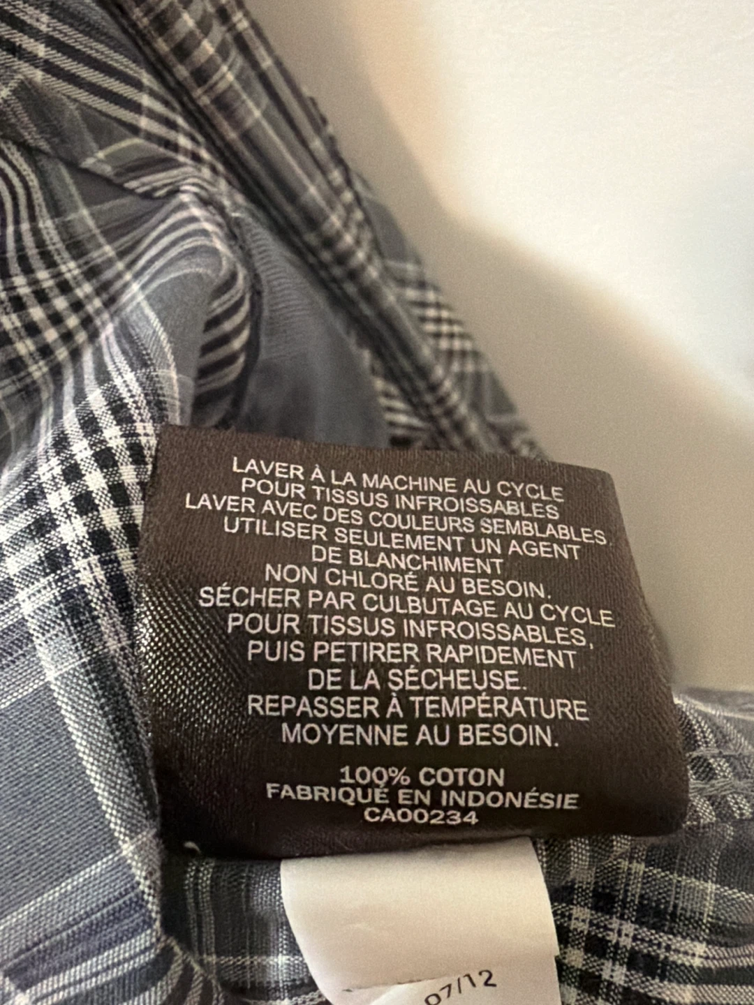 Black Brown 1826 Non-Iron Plaid Button-Up Shirt XL/TG - photo 3