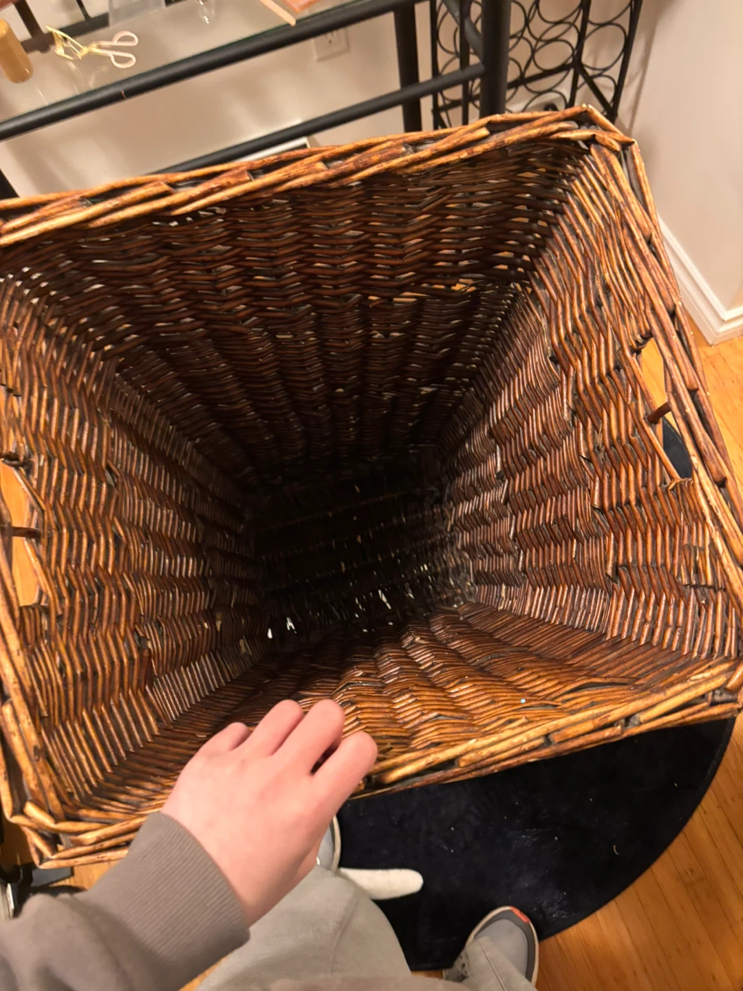 Wicker Laundry Hamper