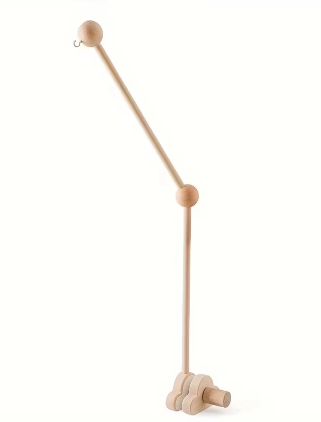 Wooden Baby Crib Mobile Holder - photo 2